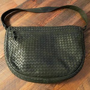 Vintage Bottega Veneta Messenger Style Bag